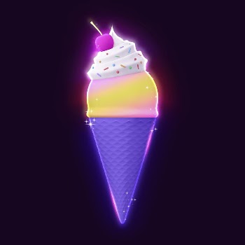 3D aesthetic ice cream, summer | Free Photo - rawpixel