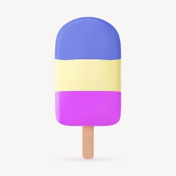 3D aesthetic popsicle, summer concept | Free Photo - rawpixel