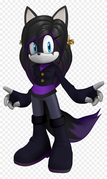 3d Angelique By Siient-angei - Arctic Wolf And Sonic