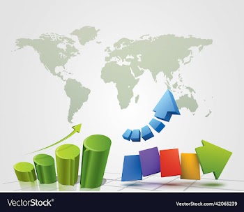 3d arrow for social media marketing