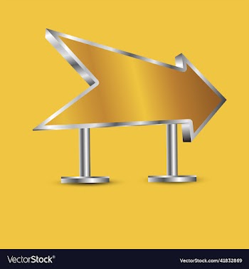 3d arrow with 2 legs