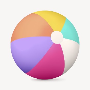 3D beach ball, summer concept | Free Photo - rawpixel