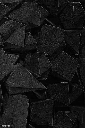 3D black geometric patterned background | Free  illustration - 2351601