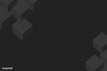 3D black paper craft cubic patterned background | Free  illustration - 2351022