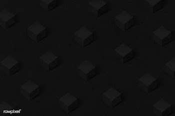 3D black paper craft cubic patterned background | Free  illustration - 2357596