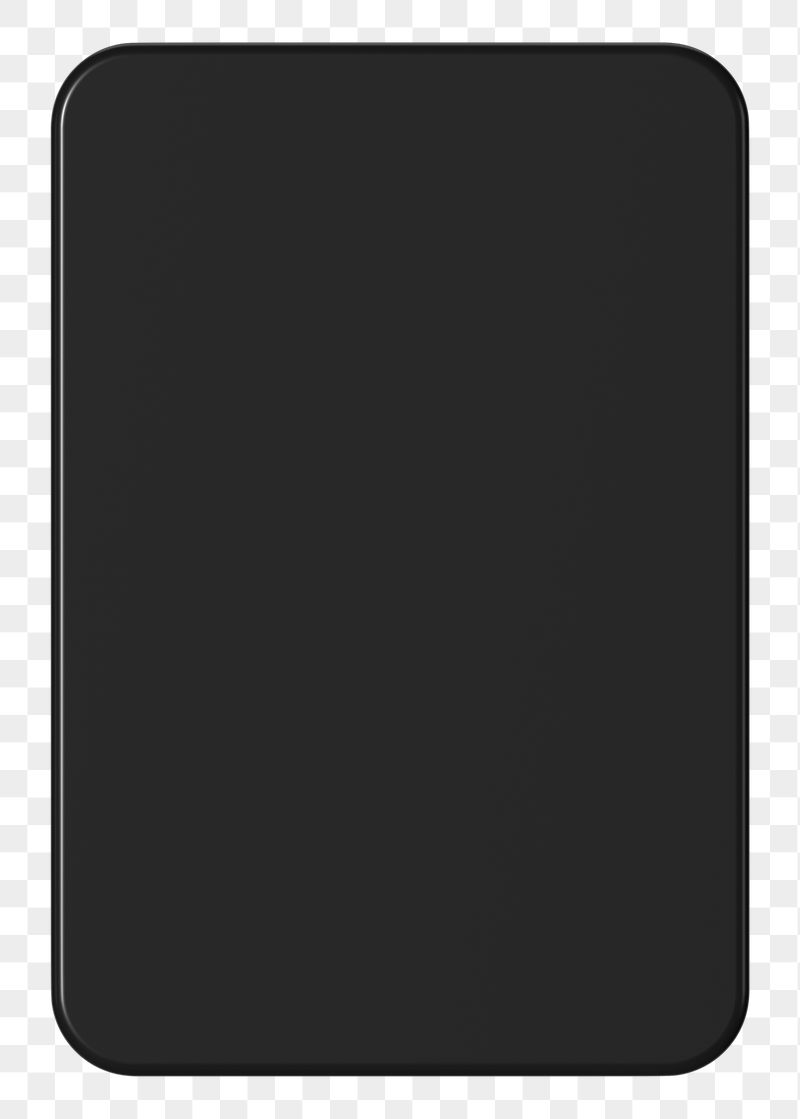 3D black rectangle png geometric | Free PNG - rawpixel