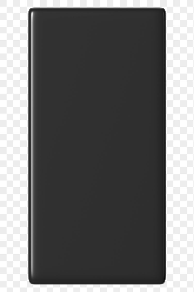 3D black rectangle png geometric | Free PNG - rawpixel