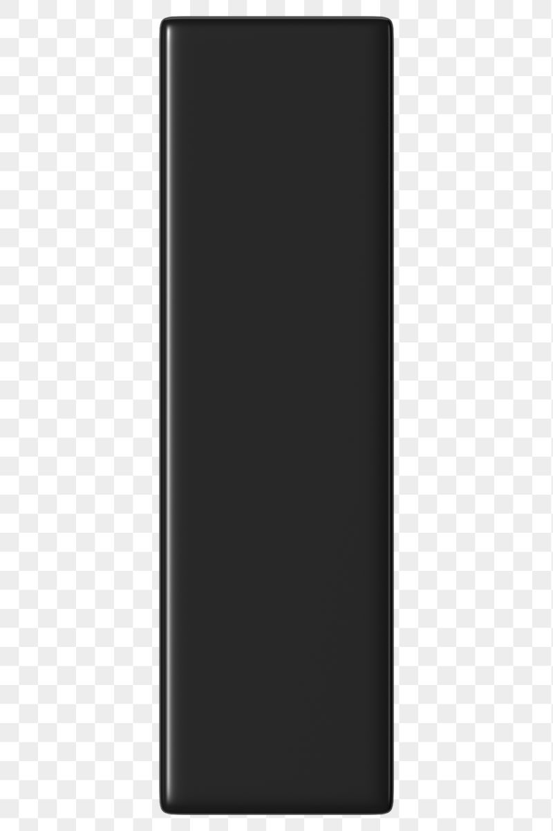 3D black rectangle png geometric | Free PNG - rawpixel