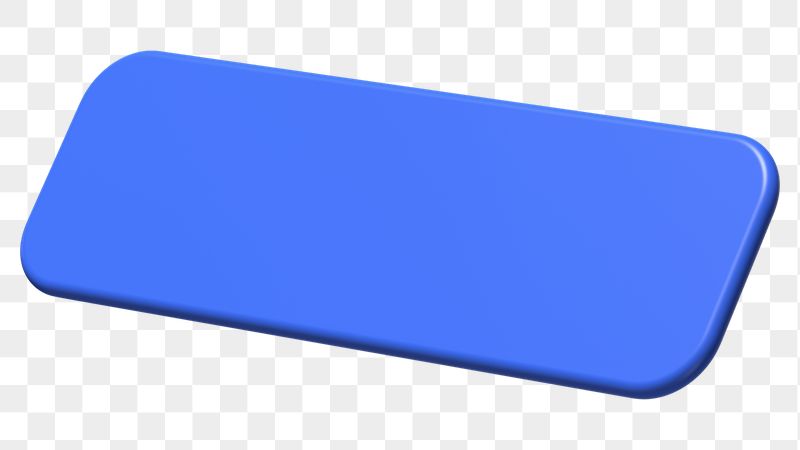 3D blue rectangle png geometric | Free PNG - rawpixel