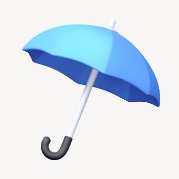 3D blue umbrella, summer concept | Free Photo - rawpixel