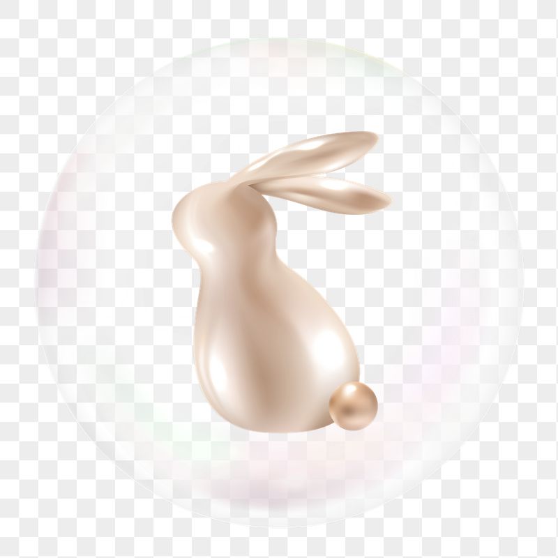 3D bunny png sticker, animal | Free PNG - rawpixel