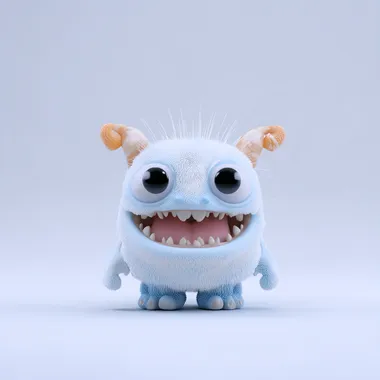 3D Chibi Monster Character for Printing 3D Chibi Monster Character for Printing