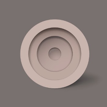 3D circle tiles, geometrical shape | Free PSD - rawpixel