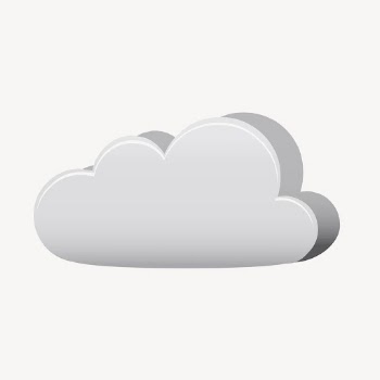 3D cloud clipart, weather illustration | Free Vector - rawpixel