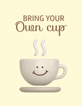 3D coffee cup flyer template, | Free Vector Template - rawpixel