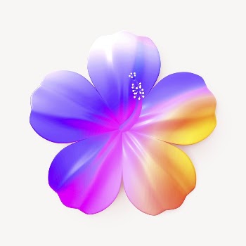 3D colorful hibiscus, summer concept | Free Photo - rawpixel