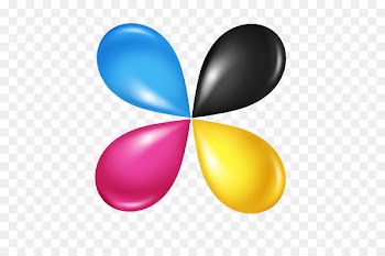 3D computer graphics Icon - 3D texture icon multicolor comma 