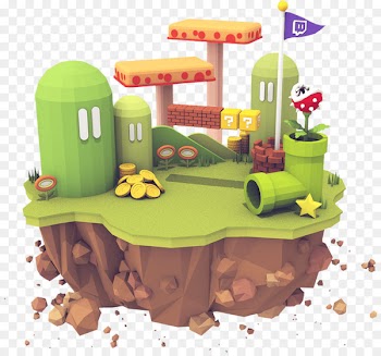 3D computer graphics Low poly 3D modeling Illustration Polygon - event decor 