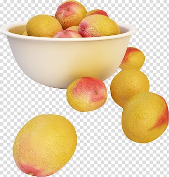 3D computer graphics , Mango white pot transparent background PNG clipart