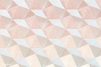 3D copper paper craft heptagonal patterned background design element | Free  transparent png - 2357317