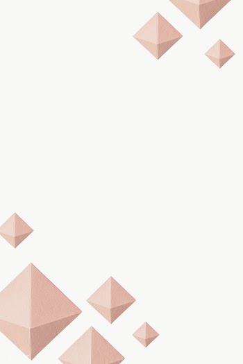 3D copper paper craft pentahedron patterned background  design element | Free  transparent png - 2351915