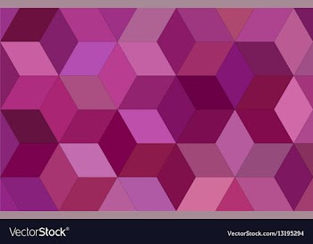 3d cube mosaic background design vector image