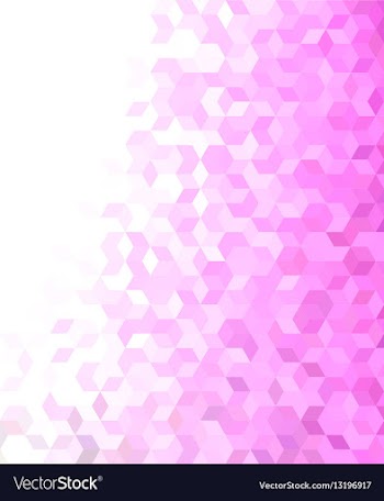 3d cube mosaic pattern background vector image