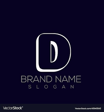 3d d logo - premium 3d d letter logo design