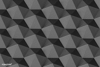3D dark gray  paper craft heptagonal patterned background | Free  illustration - 2357723