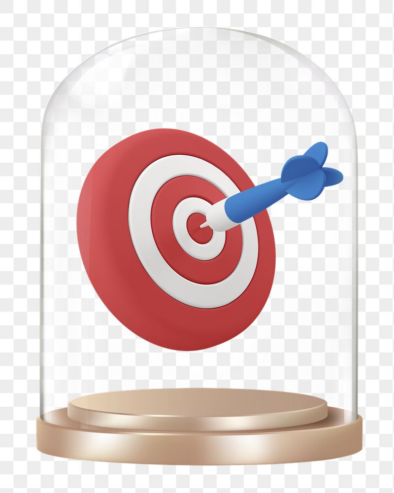 3D dartboard png glass dome | Free PNG - rawpixel