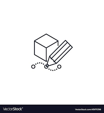 3d designing creative icon from augmented reality