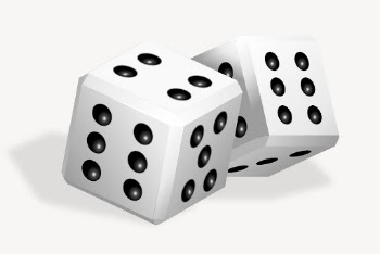 3D dice clipart, illustration vector. | Free Vector - rawpixel