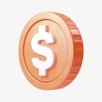 3D dollar sign coin, finance | Free Photo - rawpixel