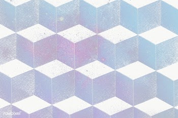 3D dull pastel paper craft cubic patterned background  design element | Free  transparent png - 2351774