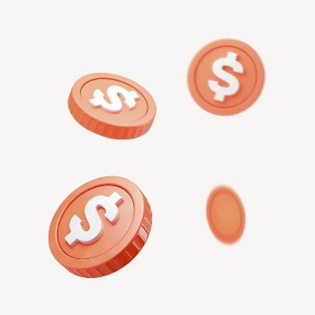 3D falling coins, finance graphic | Free Photo - rawpixel