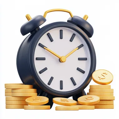 3D Finance Growth Icon: Success in Business and Economy 3D Finance Growth Icon: Success in Business and Economy