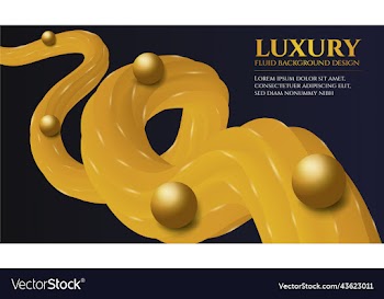 3d fluid luxury background design