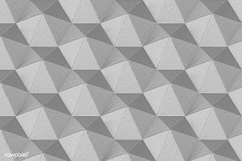 3D gray paper craft heptagonal patterned background | Free  illustration - 2357606