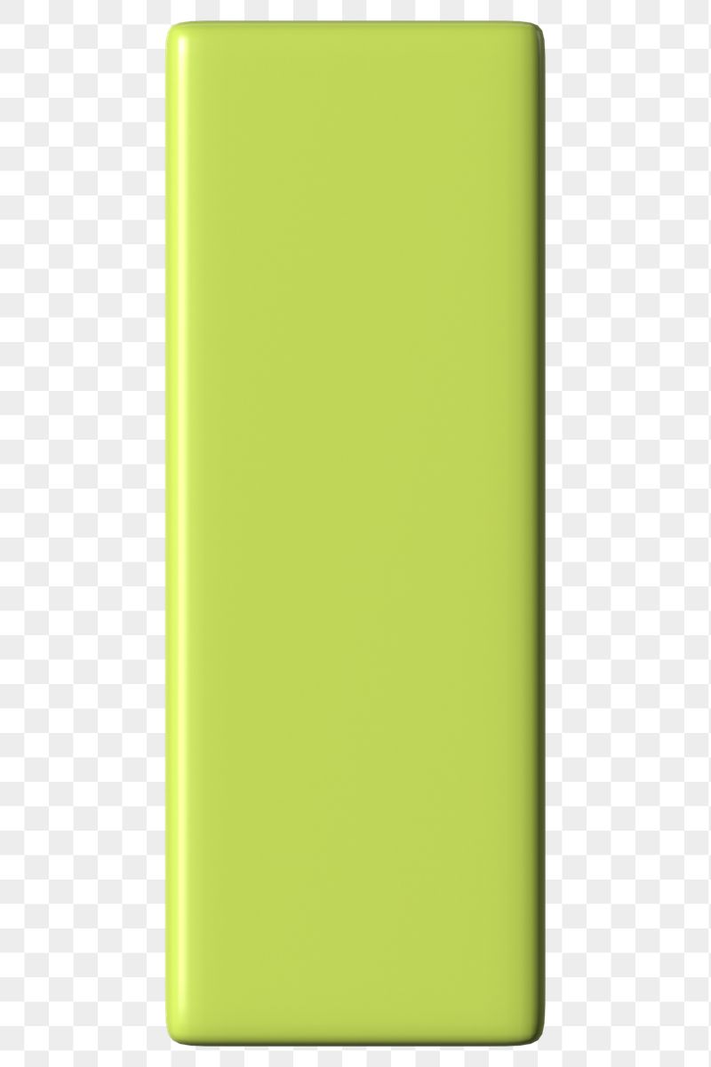 3D green rectangle png geometric | Free PNG - rawpixel