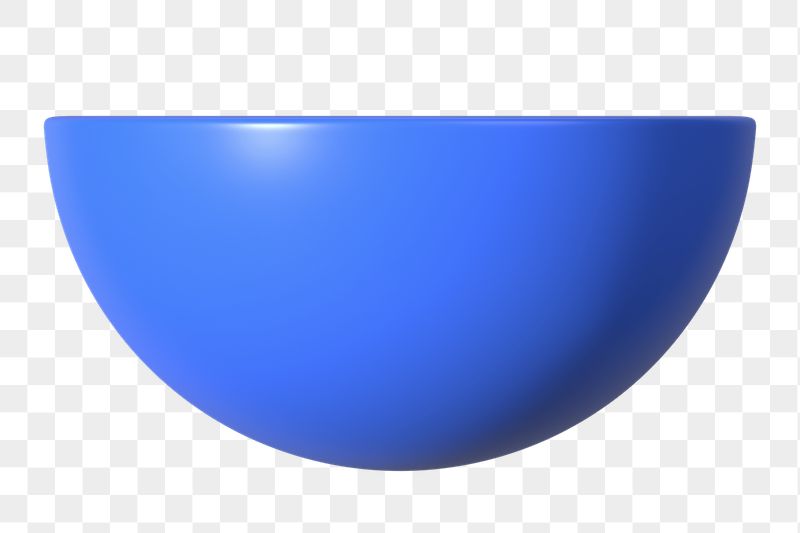 3D hemisphere png, blue geometric | Free PNG - rawpixel