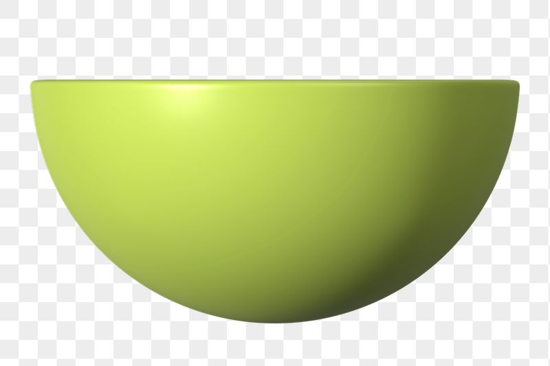 3D hemisphere png, green geometric | Free PNG - rawpixel