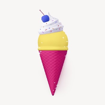 3D Ice cream, summer concept | Free Photo - rawpixel