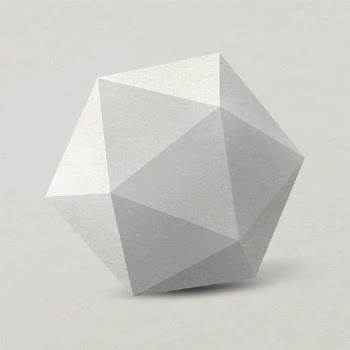 3D icosahedron element, geometrical shape | Free Vector - rawpixel