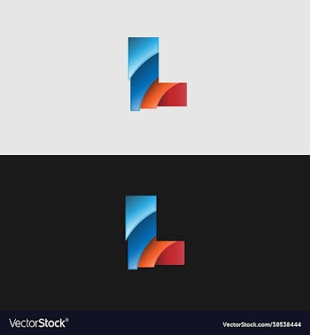 3d letter l logo download
