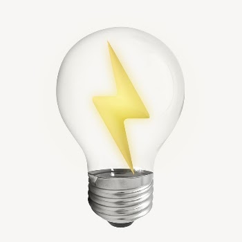 3D lightning bolt icon in light | Free Icons - rawpixel