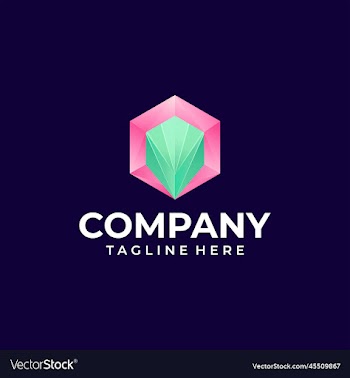 3d logo geometric shape