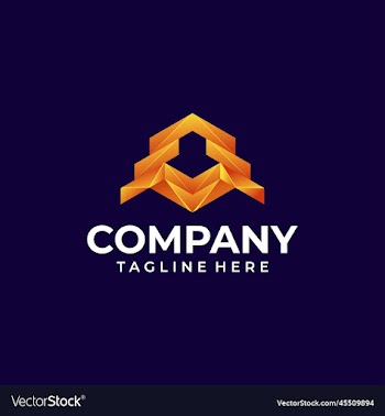 3d logo geometric shape