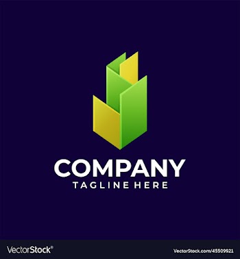 3d logo geometric shape