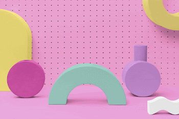 3D Memphis shapes background, aesthetic | Free Photo - rawpixel