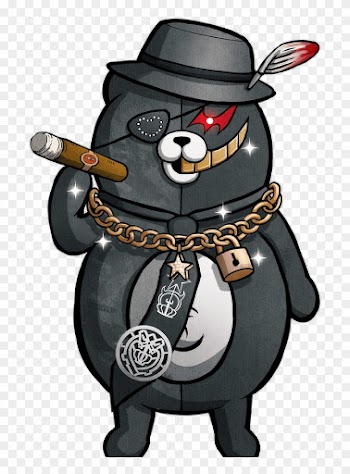 3d Model - Sprite - Danganronpa Ultra Despair Girls Kurokuma